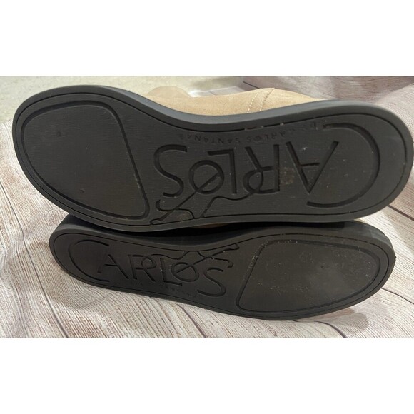 Carlos Santana Tall Artista Boots~Inlay~Shearling Lined~Size 10 M - Picture 8 of 12